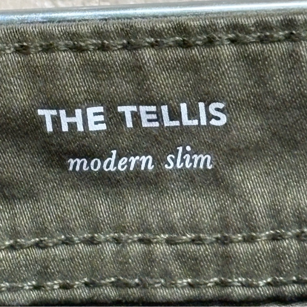 AG Adriano Goldschmied Tellis Modern Slim Olive Green Jeans Men’s 29x31 - Picture 6 of 10